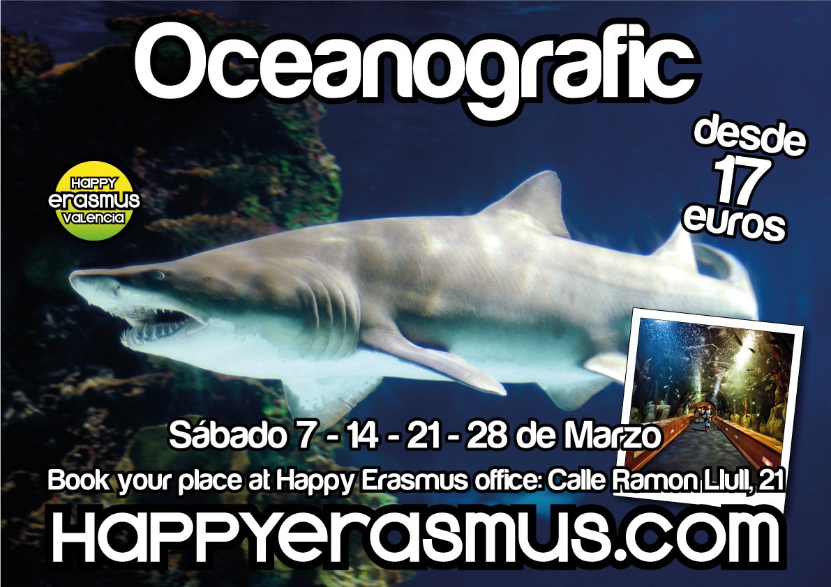 happyerasmus's tweet photo. Estás en Valencia y quieres visitar al Oceanografic ? Con Happy Erasmus puedes hacerlo con un precio muy barrato🐳 https://t.co/igD7NFQnBo