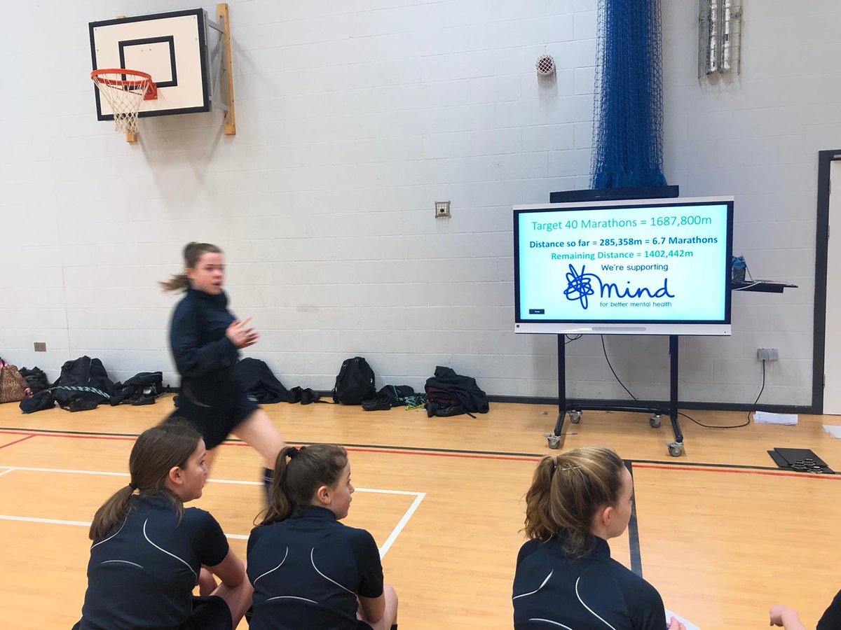 BBGAcademy's tweet photo. Another great start this morning towards achieving our 40 Marathons challenge #ItsNotASprintItsAMarathon @Harvey_Nics @MindCharity https://t.co/YALnm9LOgD
