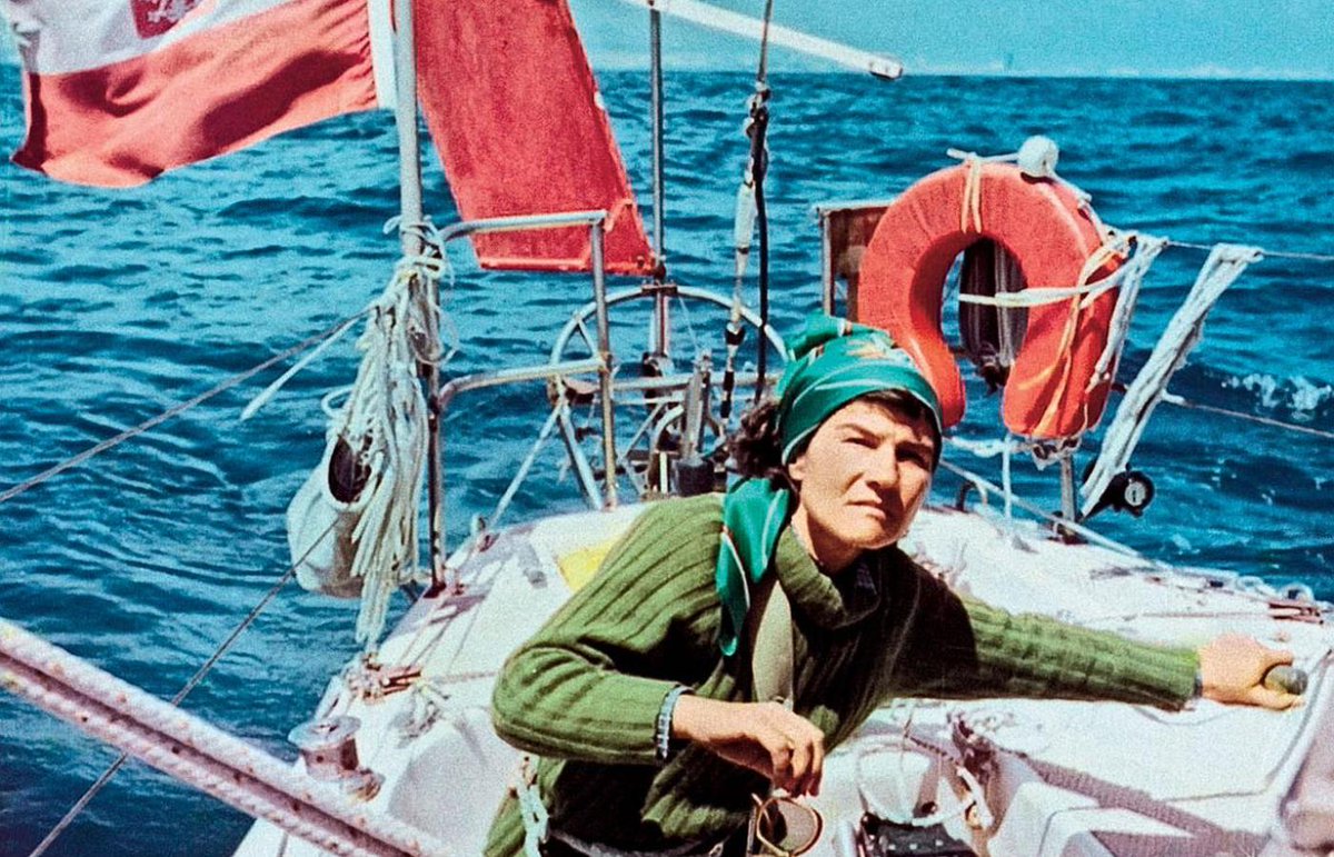 It’s #WomenHistoryMonth and today we honor Polish sailor Krystyna Chojnowska-Liskiewicz.
Combating gender prejudice and the prevailing misogyny, she became in 1978 the first woman to have sailed single-handed around the world.
What an inspiration for all!
#WomenInShipping