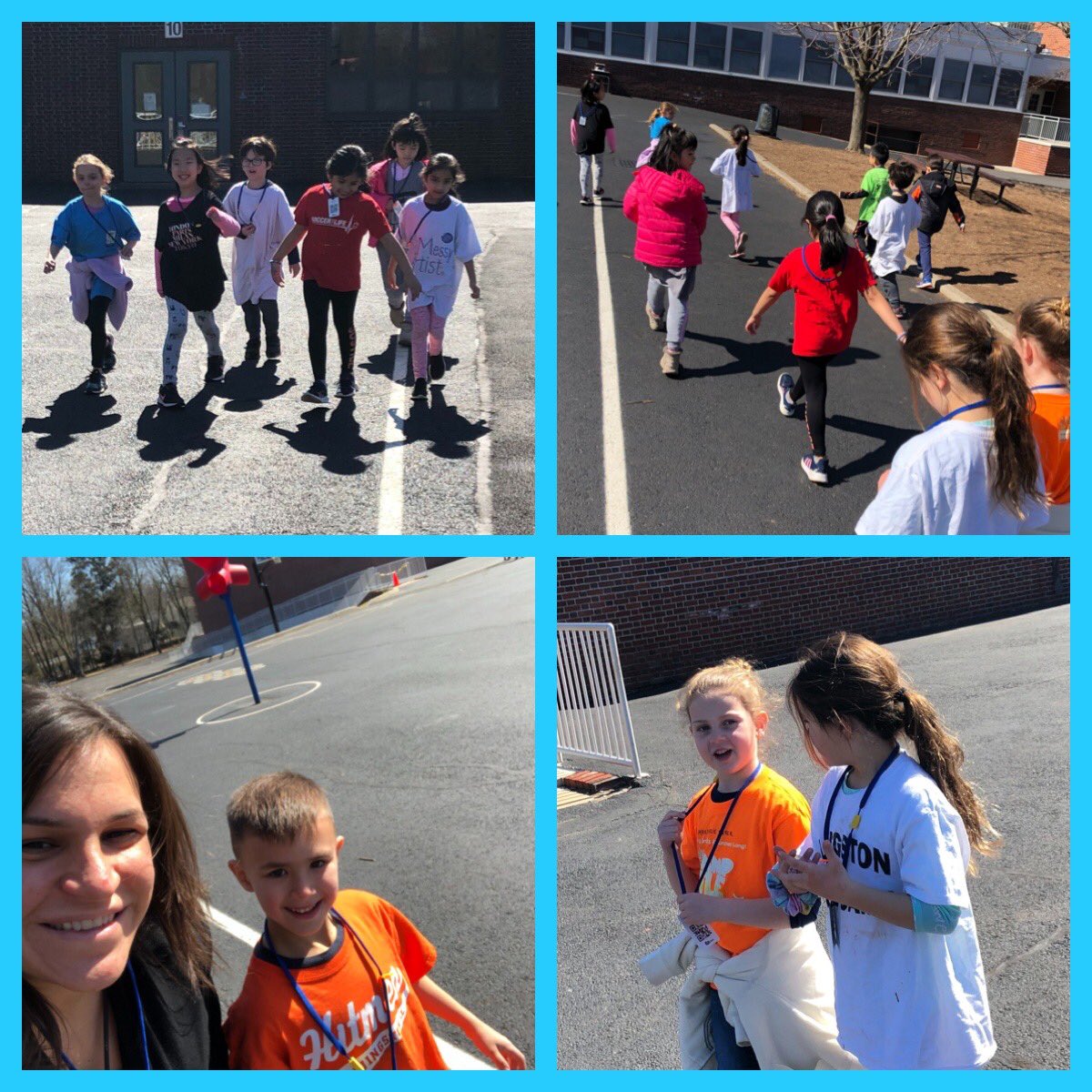 Getting in some extra steps before heading to art class! #happyfeet #teamgreen #welovefirstgrade <a href="/HarrisonHawks90/">HarrisonHawks90</a>