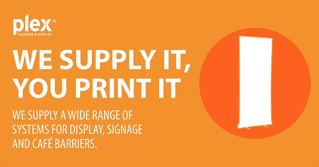 We supply the product, you provide the print plexdisplay.com