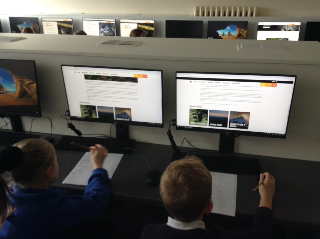 latimerprimary's tweet image. #ClassCM have been working in the I.C.T suit this morning. We have been researching the environment and habitat mountains provide for the animals who live there! 🏔 #LatimerCurriculum