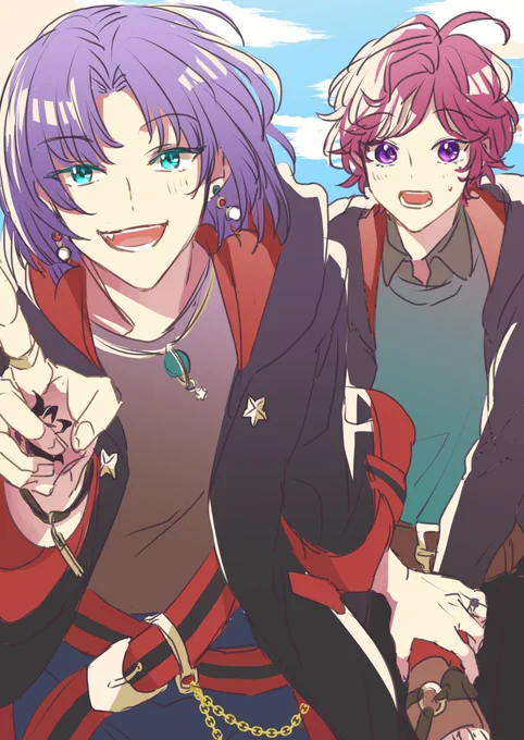 「こっちこっち!」「わっ!ちょっと待って…!」#まほやく_FA 