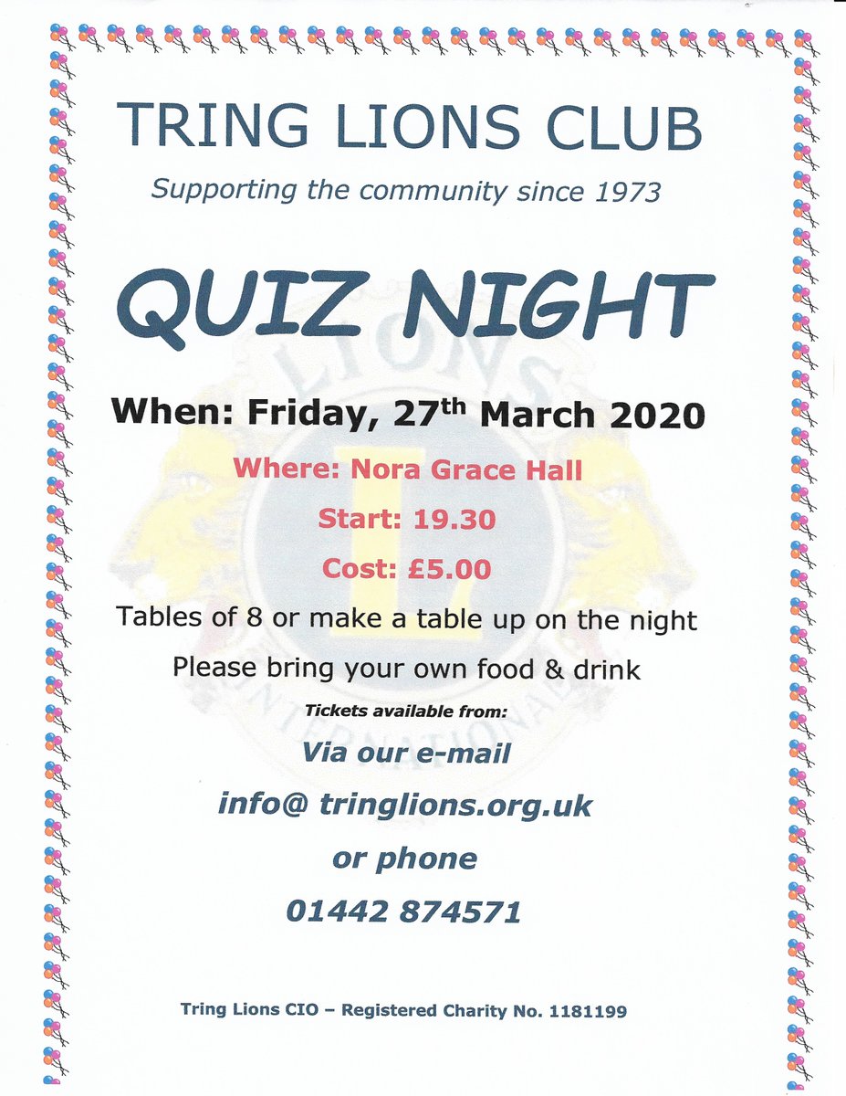 Tring Lions Club tweet media