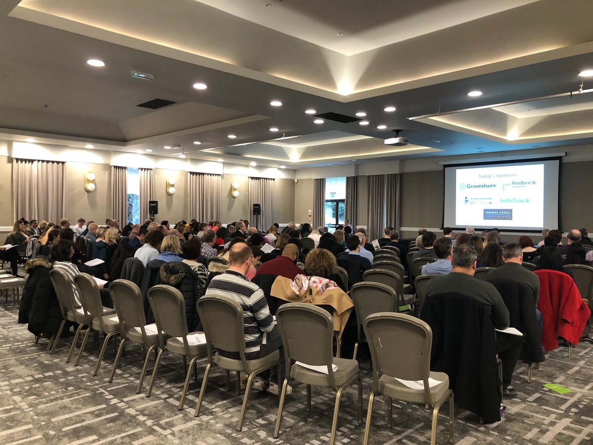 Groundsure's tweet photo. Busy morning in Watford! Full house and a great presentation from Danielle Orosa. Don't forget to pop by our stand to find out more about #Avista and our suite of Residential reports. #professionalconferences #residential #property #searchreport #event https://t.co/P4tGYzR1mp