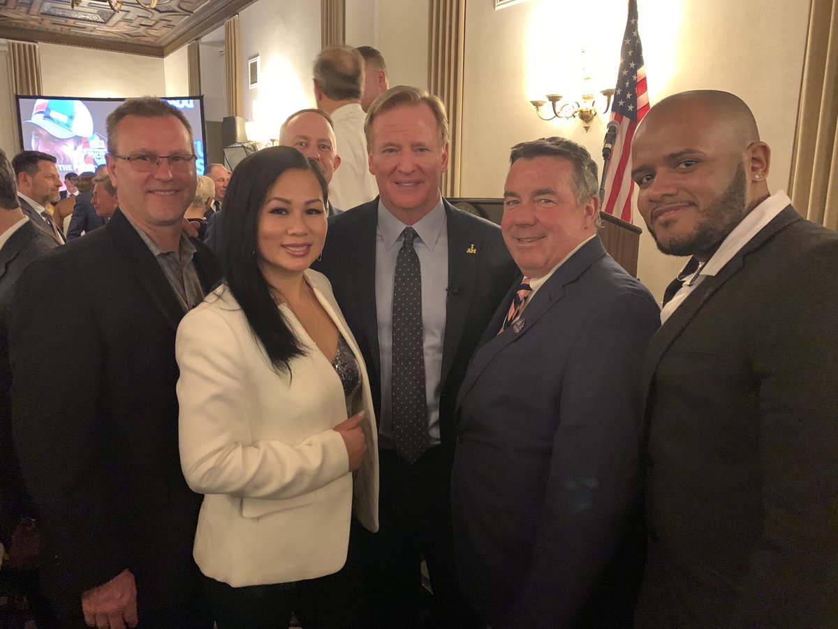 Derek Doan (@derekdoan) on Twitter photo Great night with <a href="/supportusvcc/">U.S. Veterans Chamber of Commerce (USVCC)</a> and <a href="/nflcommish/">Roger Goodell</a> to honor the <a href="/WeAreInvictus/">Invictus Games Foundation 💛🖤</a> games and our nations veterans! <a href="/TMobile/">T-Mobile</a> is proud to be part of such a great org. <a href="/thayesnet/">Terry Hayes</a> <a href="/Lilly_NYC/">Lilly</a> <a href="/TMobileBusiness/">T-Mobile Business</a> <a href="/NellyTSQ/">Nelson German</a> <a href="/BobStanchina/">Bob Stanchina</a> <a href="/nycveterans/">NYC Department of Veterans' Services</a> Great night with <a href="/supportusvcc/">U.S. Veterans Chamber of Commerce (USVCC)</a> and <a href="/nflcommish/">Roger Goodell</a> to honor the <a href="/WeAreInvictus/">Invictus Games Foundation 💛🖤</a> games and our nations veterans! <a href="/TMobile/">T-Mobile</a> is proud to be part of such a great org. <a href="/thayesnet/">Terry Hayes</a> <a href="/Lilly_NYC/">Lilly</a> <a href="/TMobileBusiness/">T-Mobile Business</a> <a href="/NellyTSQ/">Nelson German</a> <a href="/BobStanchina/">Bob Stanchina</a> <a href="/nycveterans/">NYC Department of Veterans' Services</a>