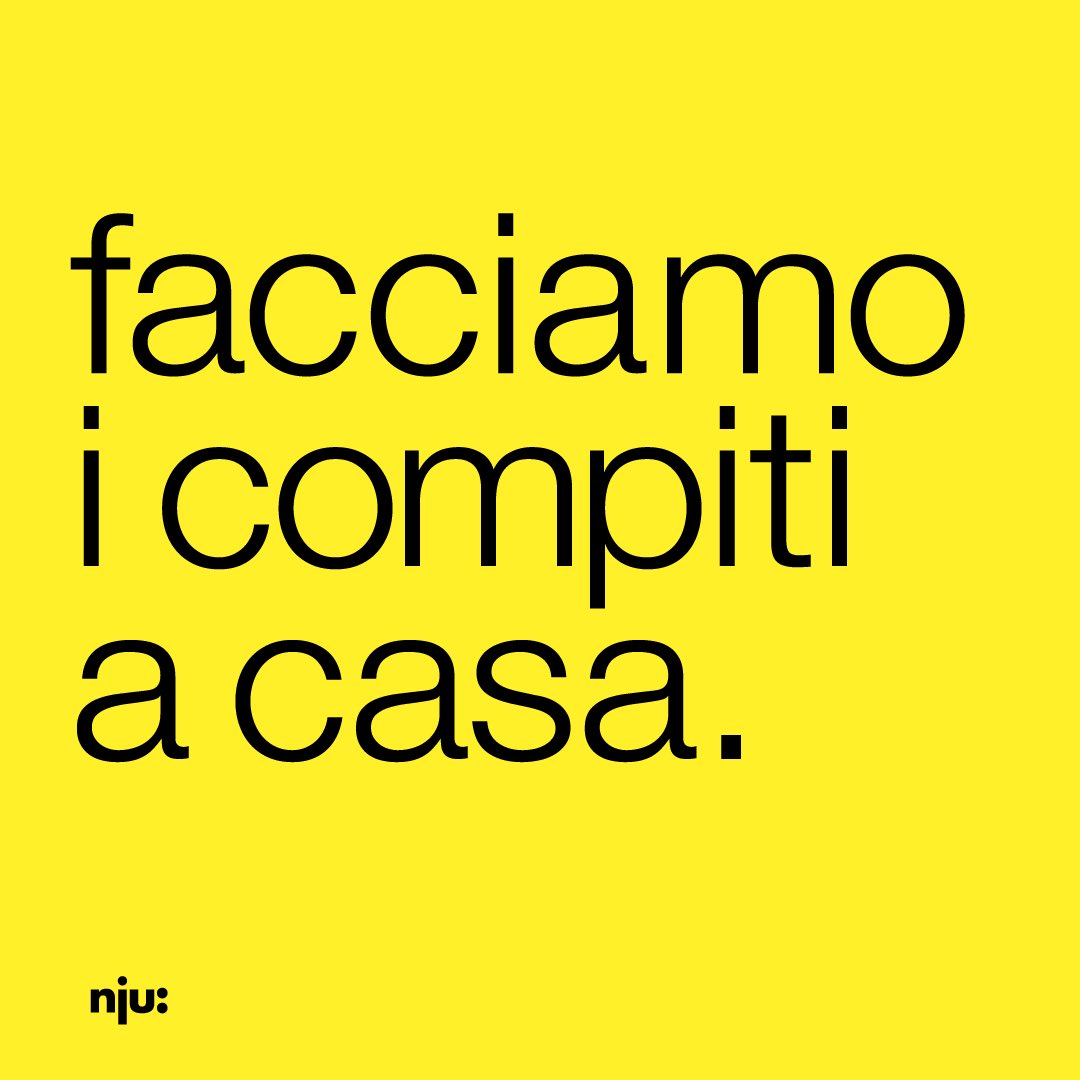nju:comunicazione tweet media