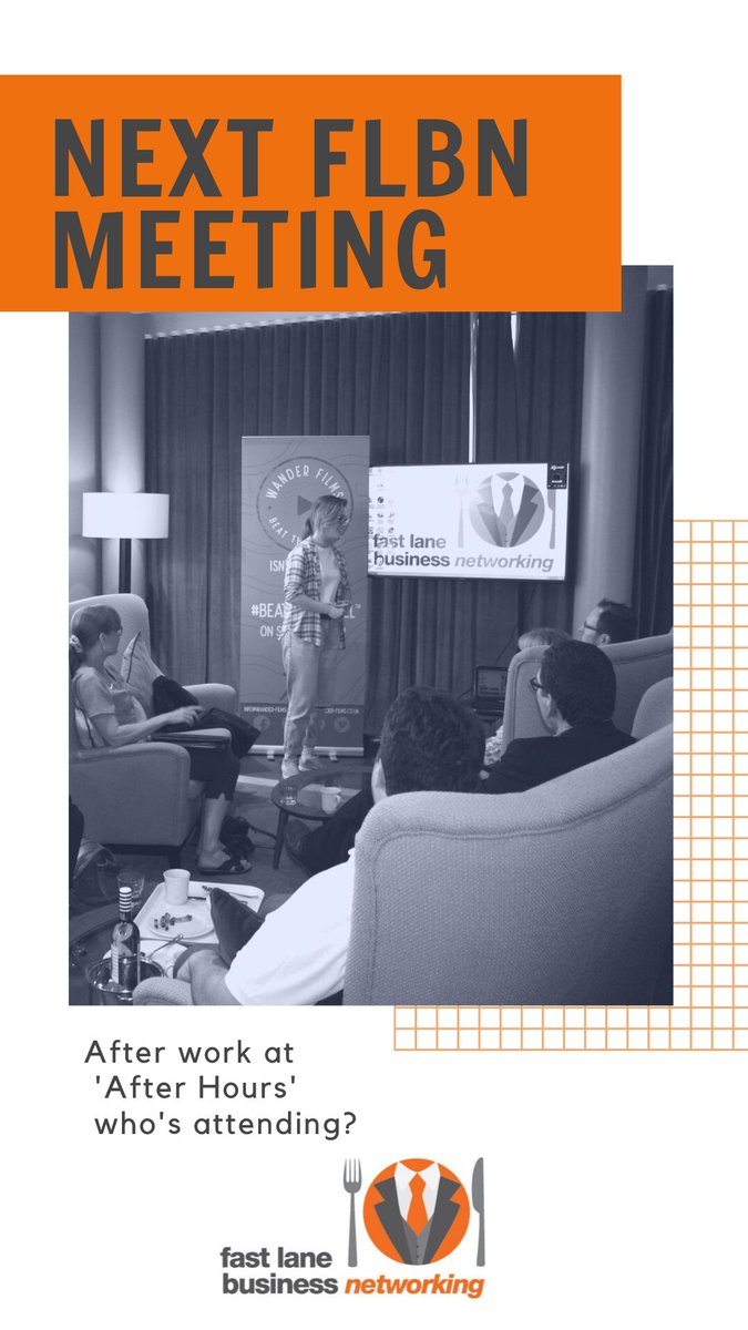 FLBNAfterHours's tweet image. You've still got time to book to attend After Hours on Thursday @HBHStockton

An engaging &amp;amp; insightful night of #businessnetworking with a short presentation @illustrated_id 

Meet new contacts &amp;amp; grow your network, book your place at bit.ly/FLBNAfterHours…

#Teesside #Networking