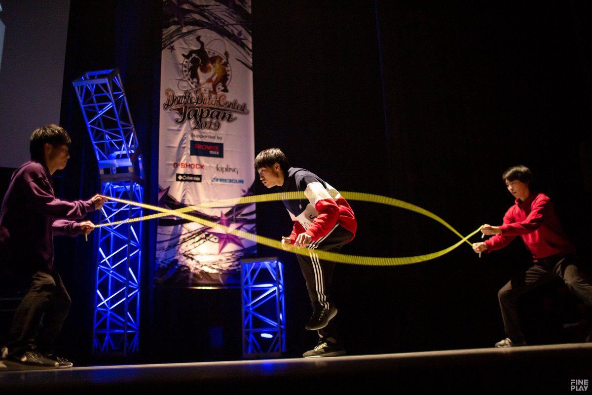 FINEPLAY_MEDIA's tweet photo. 🔥Double Dutch Contest World🔥

👉 https://t.co/inAe53YAF8 

by @Kazuki_Murata_ 

 #doubledutch #doubledutchcontest #ddcj #ddcj2019 #jumprope #sports #fineplay #ファインプレー #ダブルダッチ #ダブルダッチコンテスト #アクロバティック #スポーツ https://t.co/7ZvLcBsf7p