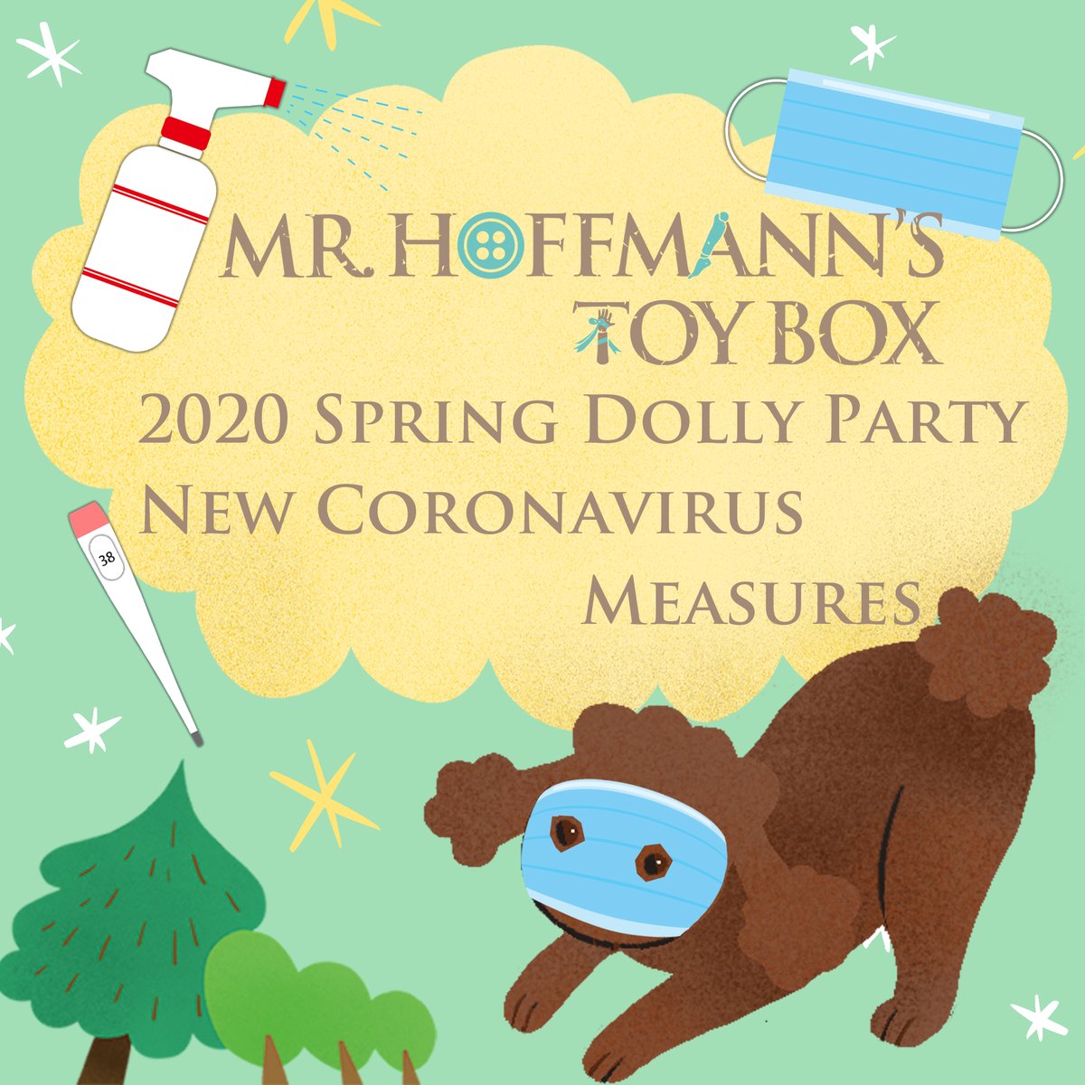hoffmanntoybox's tweet photo. 🌿#2020SpringDollyParty #PreSellTicket #NewCorona Update🌿

5 days before ticket on sale, everyone must be exciting but also panic in recent 😖 So, we had spoken to local CDC and the party venue, and would like to make a quick review with you tonight💪 https://t.co/an8TYTxp6I