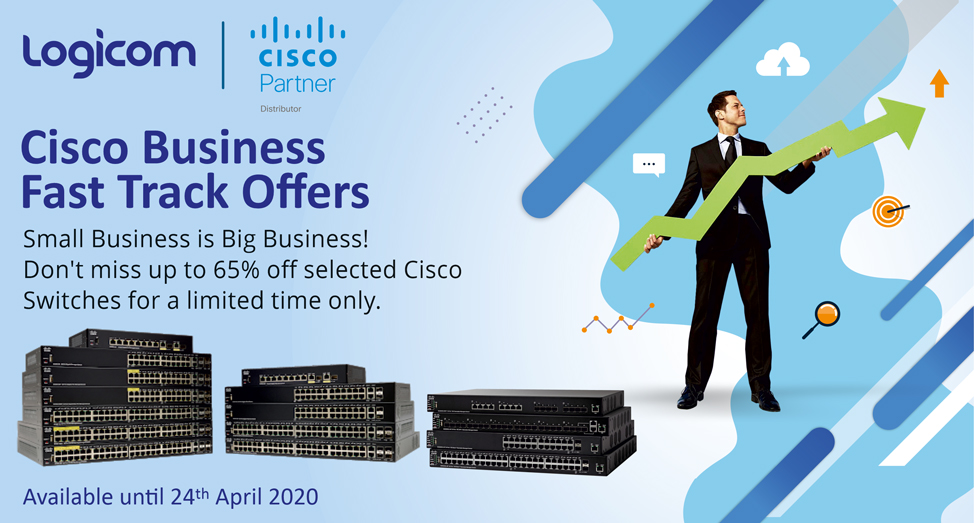 LogicomDisti's tweet photo. Small business is big business with powerful, secure and affordable #CiscoSmallBusiness Switches! For a limited time only, save up to 65% on selected #CiscoSB Switching. Find out more here: https://t.co/9tBSmlUm0P
@CiscoPtnrEMEAR @CiscoDistEMEAR @CiscoSmallBiz https://t.co/PV2KVXnPUQ