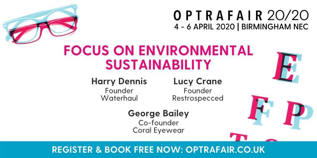 OpSupAssc's tweet photo. Lucy Crane, founder of Retrospecced, a social enterprise upcycling vintage and designer glasses and partner with charity Vision Aid Overseas, is speaking at #Optrafair 20/20!
👉Panel discussion on sustainability: https://t.co/8v6ZHSrmXa
@retrospecced
#Sustainability https://t.co/i0WKJGBI17