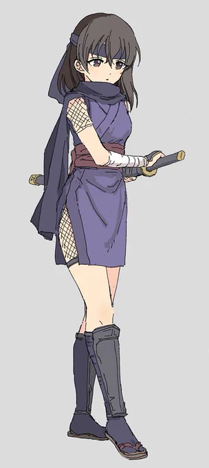 #藤原肇に刀持たせろ合同 去年描いたのにまだあった。ニンニンジャニンジャー 全体絵(https://t.co/UxzqkZyGxG) 