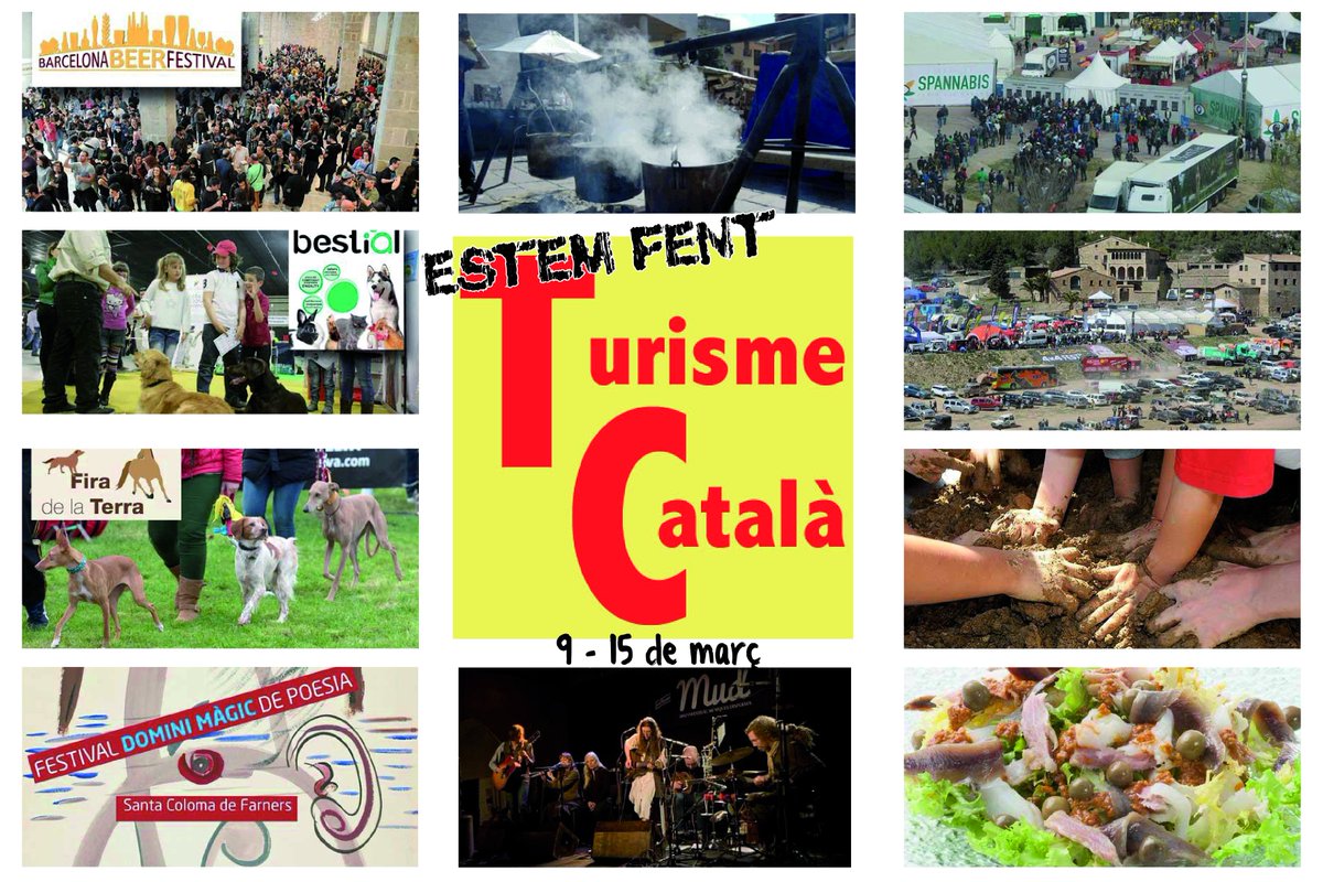 Un munt d'activitats per fer aquesta setmana a turismecatala.cat Entra i veuràs tot el que pots fer: Festivals de música, fires gastronòmiques, fires de la natura... i molt més!!!
