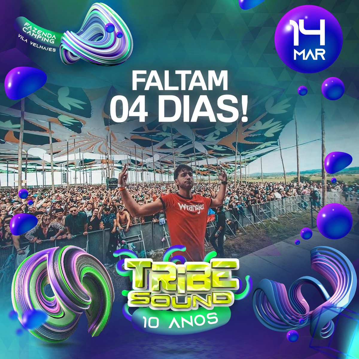 Faltam 4 dias! ⏳
Já estamos quase lá!
.
Terra, ovacionado!
O artista é sem dúvidas uma das atrações mais esperadas pra esta edição de 10 anos de Tribe Sound.
.
Ingressos sem taxa nas  Lojas @mavericksskateshop:
Shop Vitória
Shop Vila Velha
Shop Mestre Álvaro
Shop Boulevard (VV)