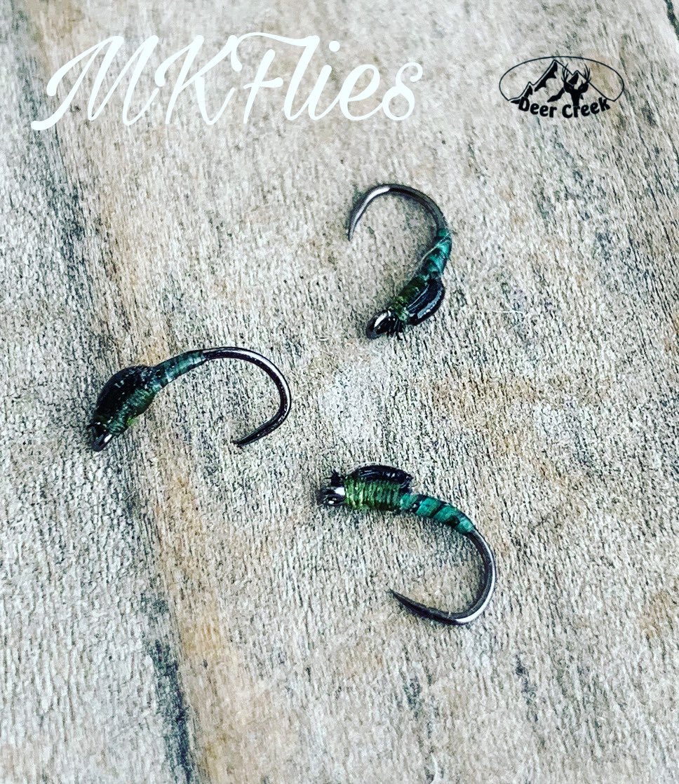 MKFlies's tweet photo. 🎣Simple ties that work. I like to ties this on as a dropper about 18” from my dry when I see fish taking emergers. 😊
*
*
*
#deercreekflies #flytting #fireholeoutdoors #fireholesticks #flytying #flytyingjunkie #flyfishing #catchandrelease #fishbrain #amffinthewild https://t.co/3QNcvhNErq