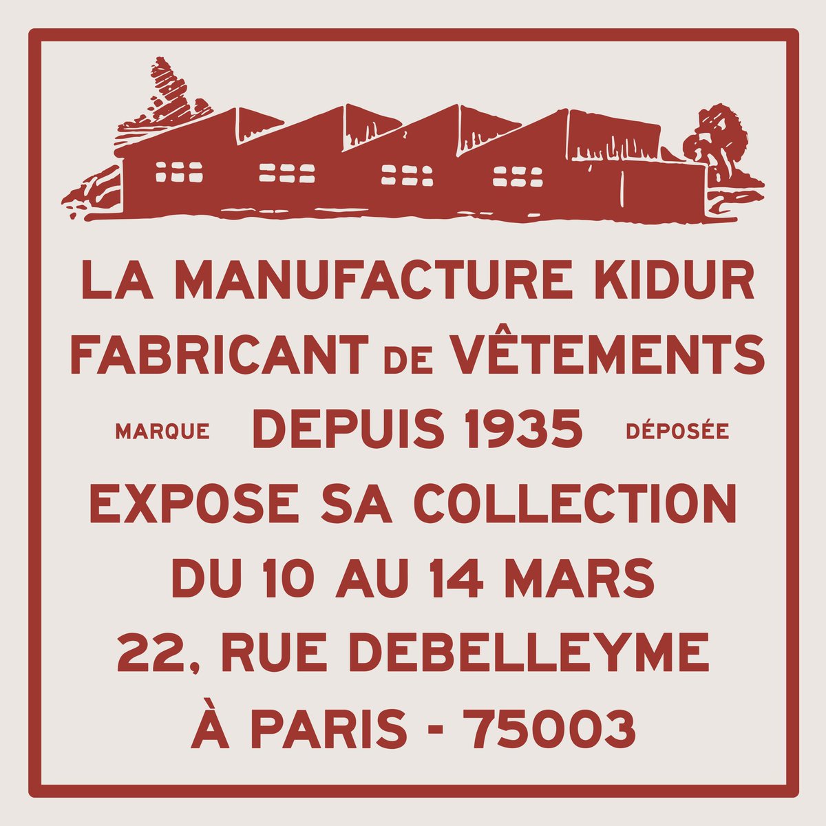 mif360's tweet image. Le fabriquant KIDUR ! A découvrir cette semaine dans un #popupstore à Paris ! Des chemises 👔 #madeinFrance fabriquées dans les @DeuxSevres 🇨🇵

#mif360 #mifnews #mifclub