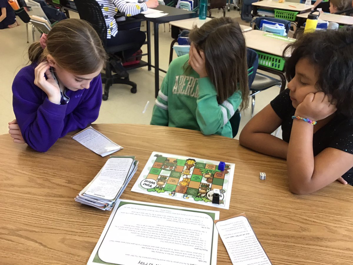 Game Time Tuesday!  Ss practiced making predictions in text. <a href="/CBGaymanES/">George G. Gayman Elementary</a>