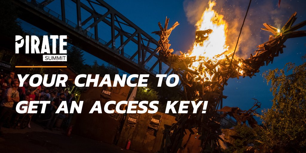 PIRATESummit's tweet image. You still in the search for an access key? Check out our instagram story for infos on how to get your hands on one! 
instagram.com/piratesummit/
#piratesummit #solverealproblems