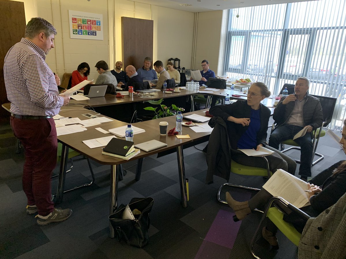 Galway_Innovate's tweet photo. Really positive and informative day here at our VC/Angel Seed Funding Workshop with @drewosullivan. The presentations and group case study workshop enabled our companies re-assess their financial strategies and their financial needs going forward #PurposePeoplePlace https://t.co/KM9zucbF9X
