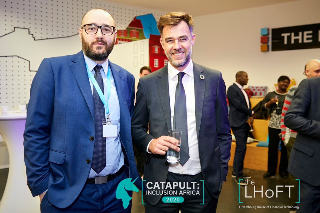 On March 6, at the event #FintechFriday by <a href="/The_LHoFT/">Luxembourg House of Financial Technology</a>, I’ve discussed with the Minister of the Economy and Minister for Development Cooperation and Humanitarian Affairs of #Luxembourg, Mr. <a href="/FranzFayot/">Franz Fayot</a> the advantages of establishing #fintech #startups in Luxembourg.#copyrage_event