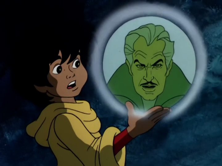 TrumanFilmFest's tweet photo. Do you recognize this ghost? Vincent Price was inspiration for the green phantom in the "13 Ghost of Scooby Doo"!

'Van Ghoul' would act as a mentor for Shaggy and Scooby in capturing the ghost over 13 episodes. It aired in 1985. https://t.co/MrlYs0yr0l