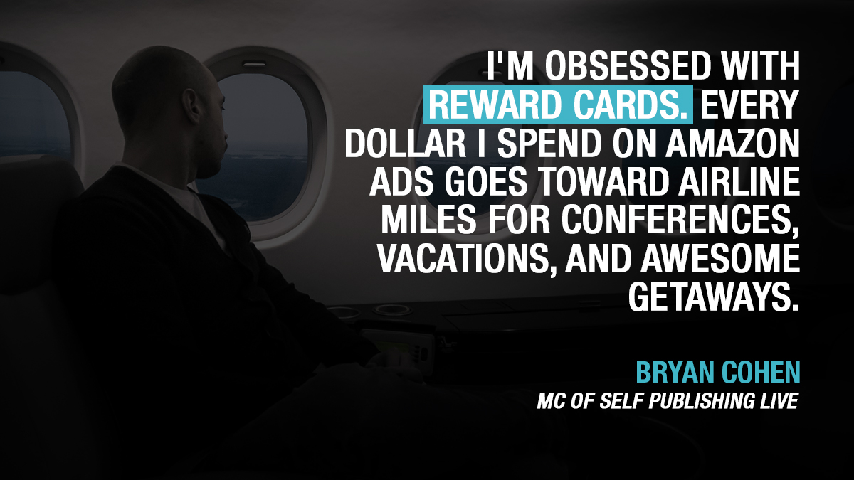 Got a credit card you’re using to fund your Amazon Ads? Does it have points, miles, or rewards? If not, you’re missing out on an easy way to cut down on future costs. #bookmarketing #authorsoftwitter #marketing #amazonkdp #selfpublishing #amazonadvertising