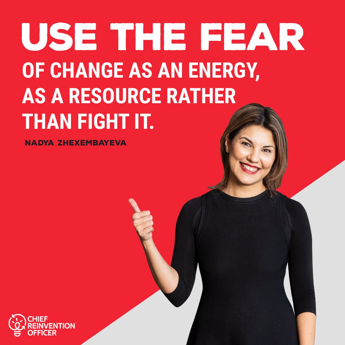 So many times people let fear of change take over their lives and let it prevent them from moving forward.

Rather than fighting it we should all use it as a resource for energy!

How has eliminating fear in your life helped you move forward?