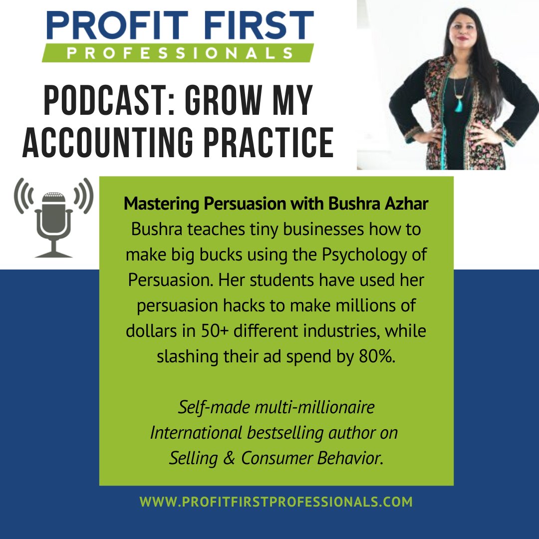 There are 8 switches you can trigger at any time to be more persuasive than ever before. Bushra Azhar explains how! zcu.io/mDY4 #GMAP #Accounting #Bookkeeping #BusinessOwner #FinancialAdvisor #Profitability #Training #ProfitFirstProfessionals