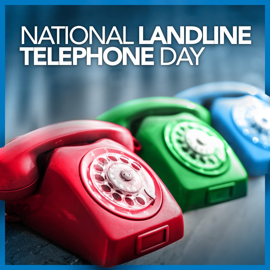 123NetInc's tweet photo. โ๏ธRing! โ๏ธRing! A salute to the invention that helped opened the world of communication, celebrate National Landline Telephone Day by upgrading your business phone system with 123NET Hosted Solutions. https://t.co/j7ov5eyYgR #gethosted #bestconnected https://t.co/OjREPgmg2e