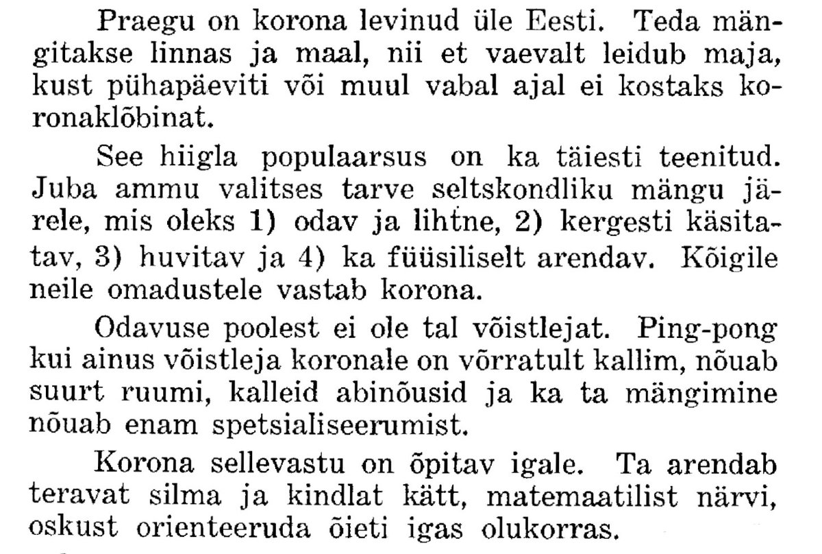 wmestonia's tweet photo. Kas teadsid, et koroona pärineb Eestist? https://t.co/f002BcKzjT #corona #korona #novuss #covid19 https://t.co/mw0nGGy3KN