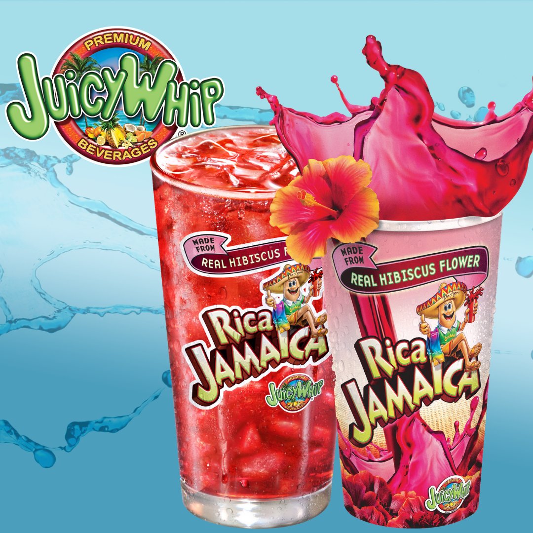 JuicyWhip's tweet photo. Rica Jamaica is a classic Aguas Frescas beverage made by boiling and straining Hibiscus flower extract, then combining with natural sweeteners.
#JuicyWhip #LaVerne #HispanicBeverages #HispanicDrinks #AguasFrescas #JuicyWhipBeverages #BeverageDistributor https://t.co/R2SFXcRm2a