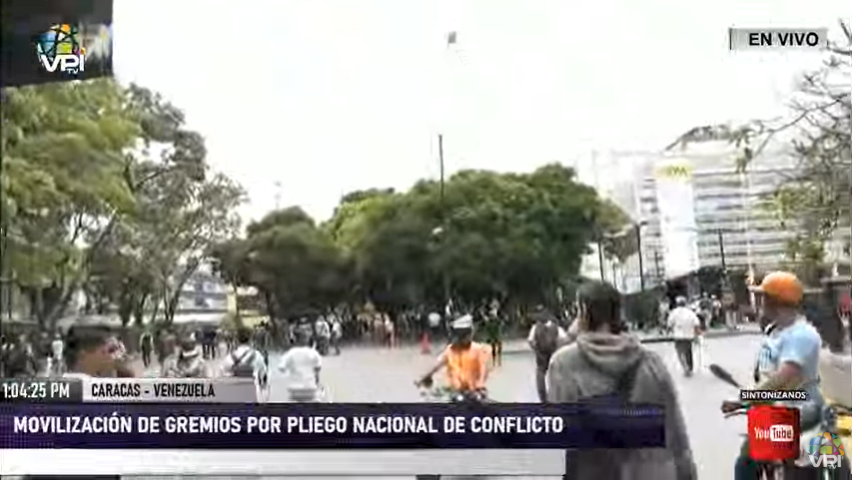 #10Mar Desde #Caracas| Persisten las detonaciones en Chacaíto por parte de funcionarios policiales del régimen venezolano 
Vía <a href="/VPITV/">VPItv</a>