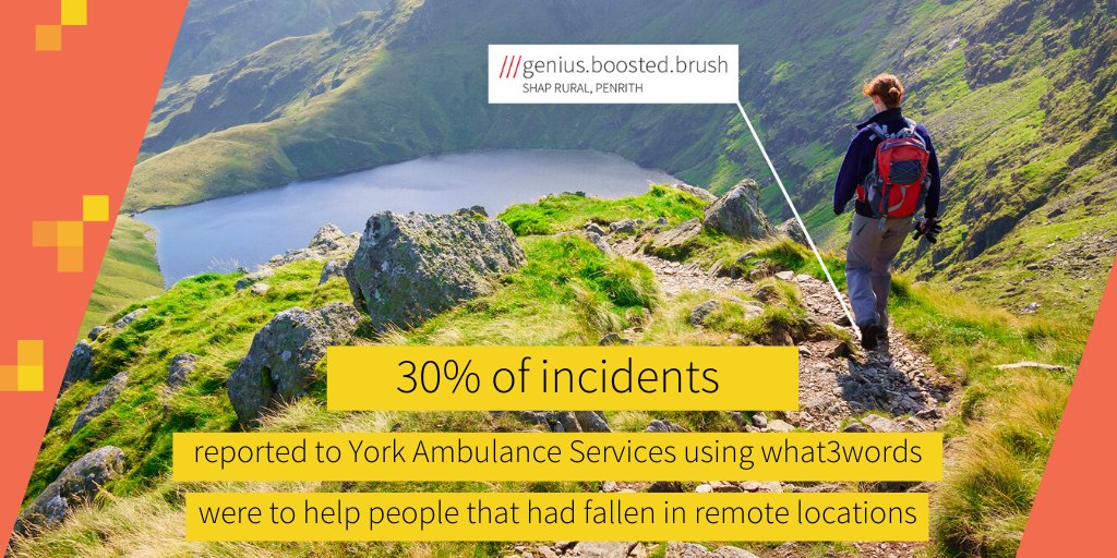 hiker in remote location. 30% of yorks ambulance calls were to help people who had fallen in remote locations.