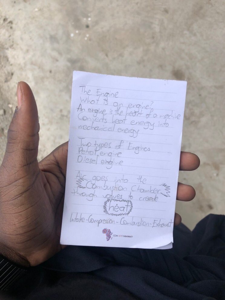 TheoAParry's tweet photo. Even when outside the classroom, learning never stops! Day two of interning at AutoPro is a wrap. #ICSIntern20 @MrDRedmond @SihamCAS @ICSAddis https://t.co/CGI1tWEV9z