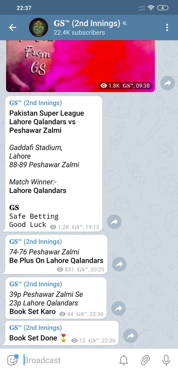 gsdadatips's tweet photo. Lahore vs Peshawar
#LQvPZ #LQvsPZ #PZvLQ #PZvsLQ
#LahoreQalandars #PeshawarZalmi
#PSL #PSL05 #PSL5 #PSL2020 #PakistanSuperLeague #Pakistan
#Jackpot #Tipping #Prediction #MatchPrediction #Tipster #Tipper #IPL #MatchTips #SessionTips #T20 #Winner #Dream11 #GSdadaTips #GSdada https://t.co/gd9Y4btcrW