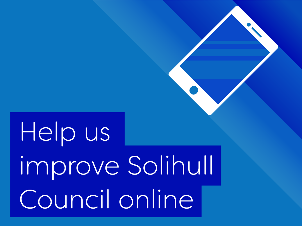 ST4BL's tweet photo. Do you use the Solihull Council website?  Help us improve it by sharing your views here https://t.co/ZG0NsZ8HIH
@SolihullCollege 
@SolihullCAVA https://t.co/o0mInQWT9p