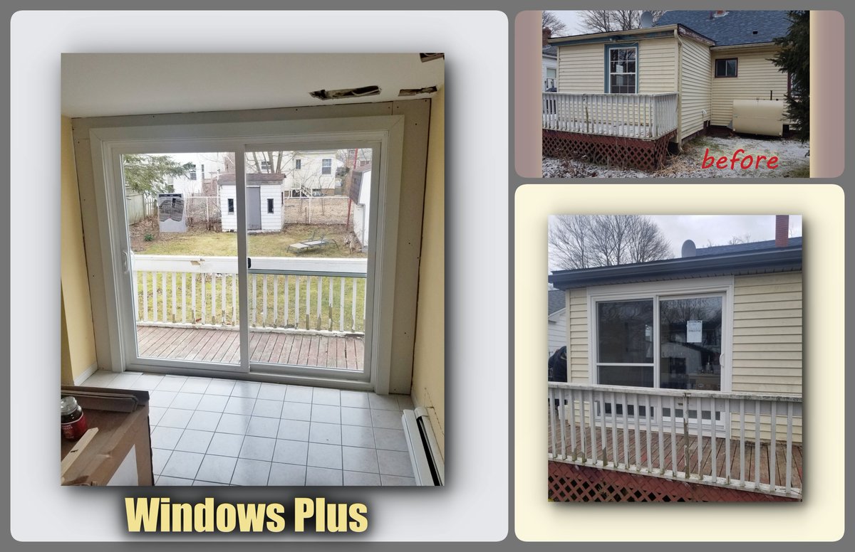 windows_plus's tweet image. Remove window, install new header &amp;amp; install a new "Custom Novatech Patio Door". Nice work guys.