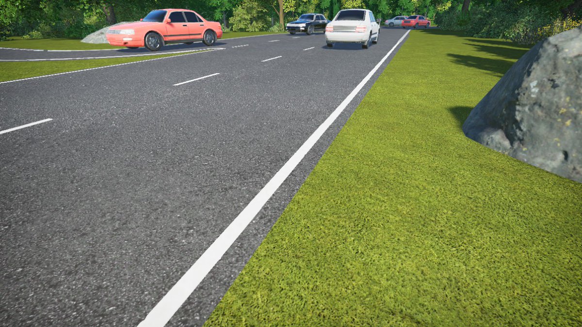 🚗 Do you like building your own vehicle routes around your theme parks? Enhance them further with these road markings by Oli414! bit.ly/2VW6rsr