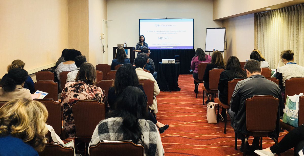 Doc_RickDPM's tweet photo. RT @passionfitllc: Thanks so much to @NextConceptHR for the opportunity to speak at the @hrwestconf yesterday! I led a #corporatewellness session around helping #employees overcome #burnout &amp; in addition to presenting solutions, I had an engaging discuss… https://t.co/3nLR5hIhu0