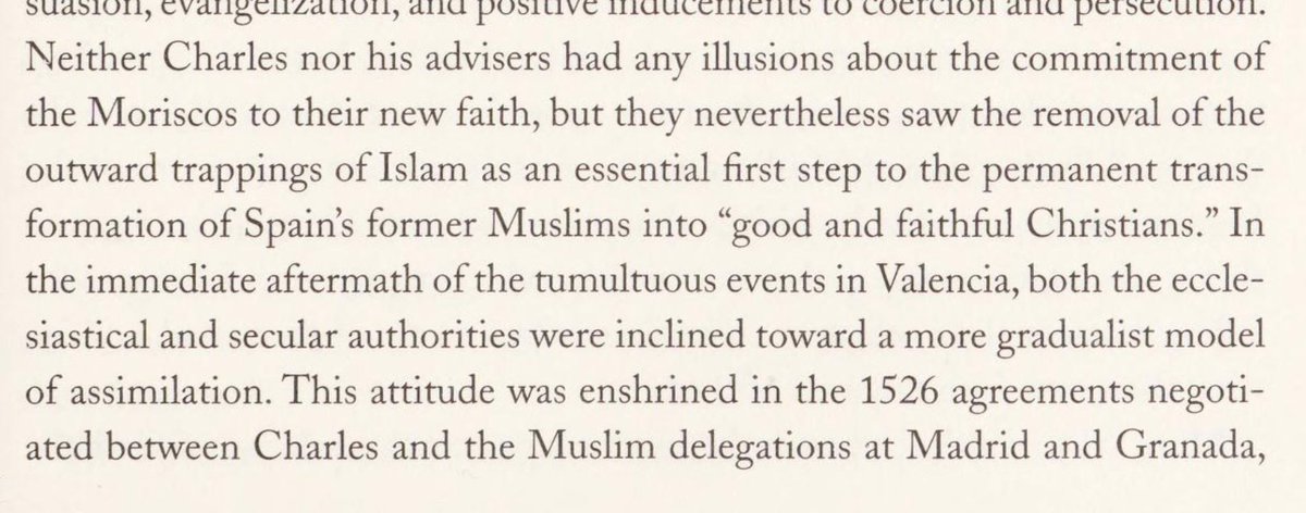 removal of islam nominally was essentially, no king held any delusions that the converts were loyal to christians