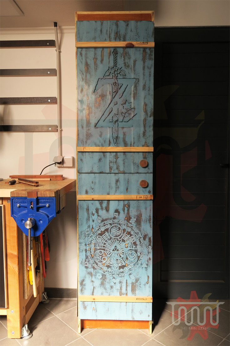ThisManWorks's tweet photo. ⚙️ #TheLegendofZelda Themed #Workshop Tool Storage #Cabinets 🔨🔩
#ThisManWorks #WorkshopStorage #GarageWorkshop #Organization #WorkshopIdeas #Workbench #Pallet #ReclaimedWood #CNC #Woodworking #NintendoSwitch #BOTW #Nintendo https://t.co/E07sb8nnEI