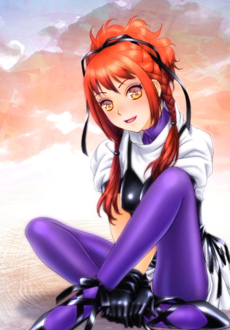 赤は復活とか力強さと言うかエネルギーのイメージ。
まだまだ大変かもしれないけど立ち上がって前に進もう…みたいな気持ちで描いてた_φ(‾ー‾ ) 