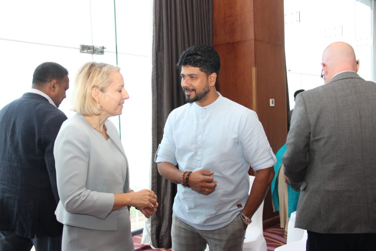 mathan424's tweet photo. The Center for Investigative Reporting Sri Lanka (#CIRSL) Award ceremony. @SarahHultonFCO @shiharaneez @DilrukshiH https://t.co/QPpumNxArr