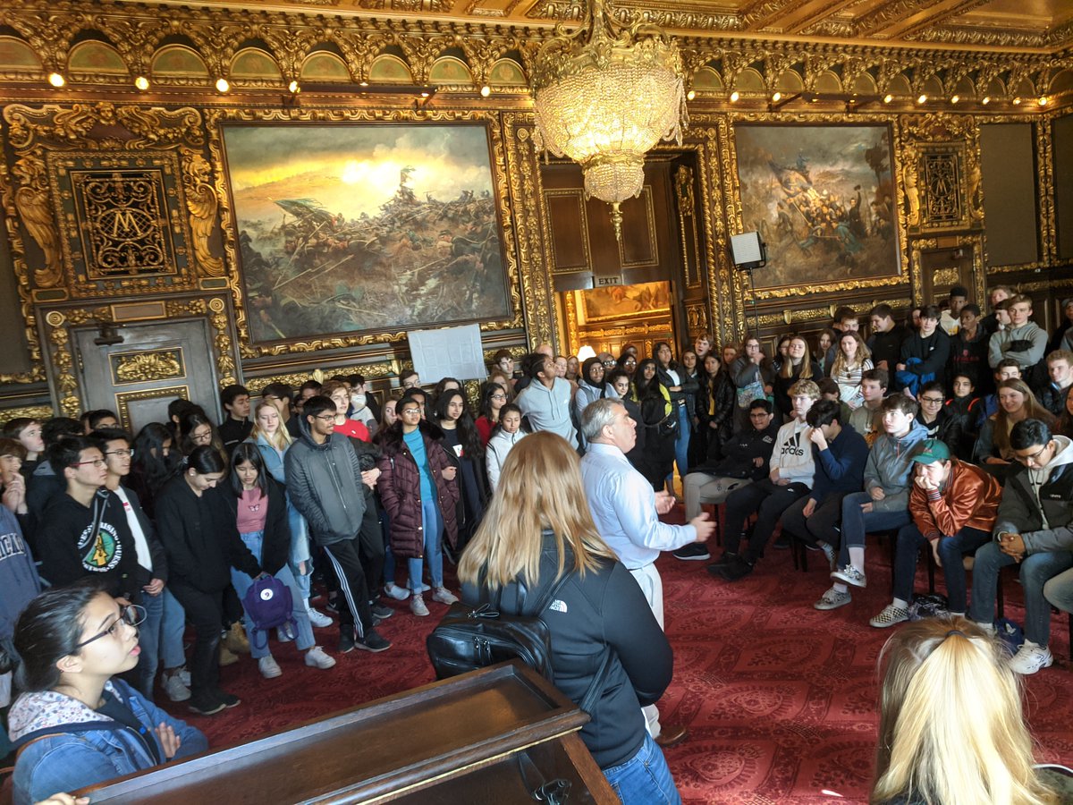 Great time this morning speaking with a massive group of EPHS social studies students. Their questions were thoughtful and their passion for changing the world filled me with excitement.