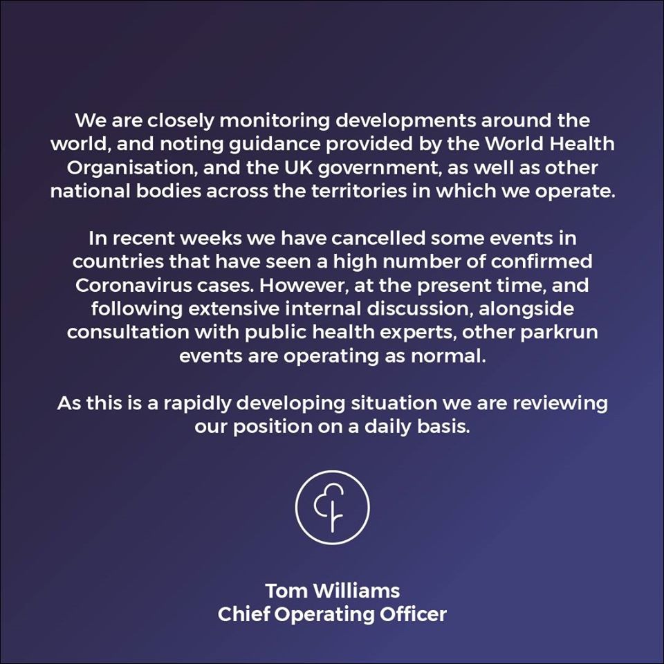 Castletown parkrun tweet media