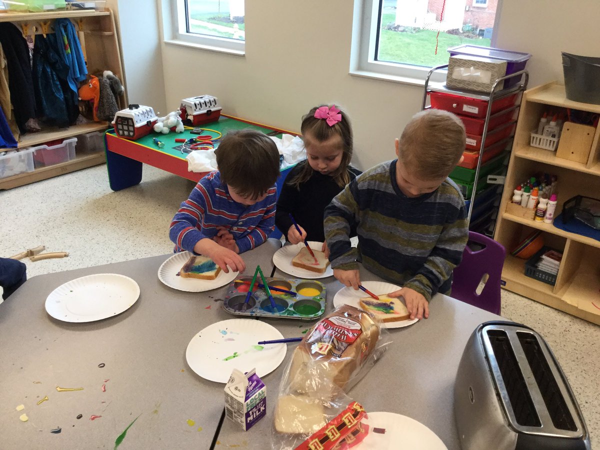 cclslarson's tweet photo. Making rainbow toast and butter @CCLSChargers https://t.co/yq2W6TisQa