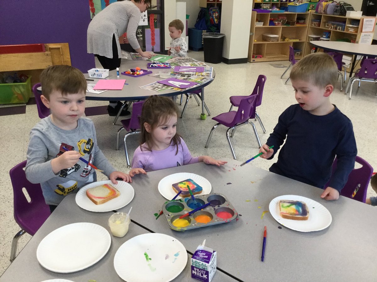 Making rainbow toast and butter <a href="/CCLSChargers/">CCLS - St. Louis</a>
