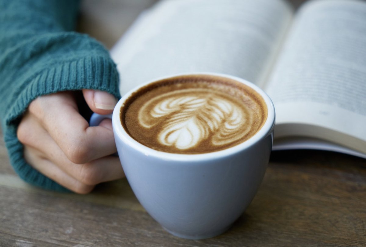 Time to kick back with a coffee and a good book! 📖☕️