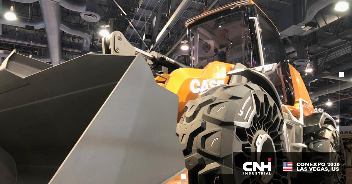 CNHIndustrial's tweet photo. Our CEO Hubertus Mühlhäuser kicked off @CaseCE press conference at @conexpoconagg this morning. He discussed the latest trends in the construction space and highlighted the significance of #alternativepropulsion to meet the CO2 challenge.
#conexpo #ProjectZeus #ProjectTETRA https://t.co/smPcfn1DZg